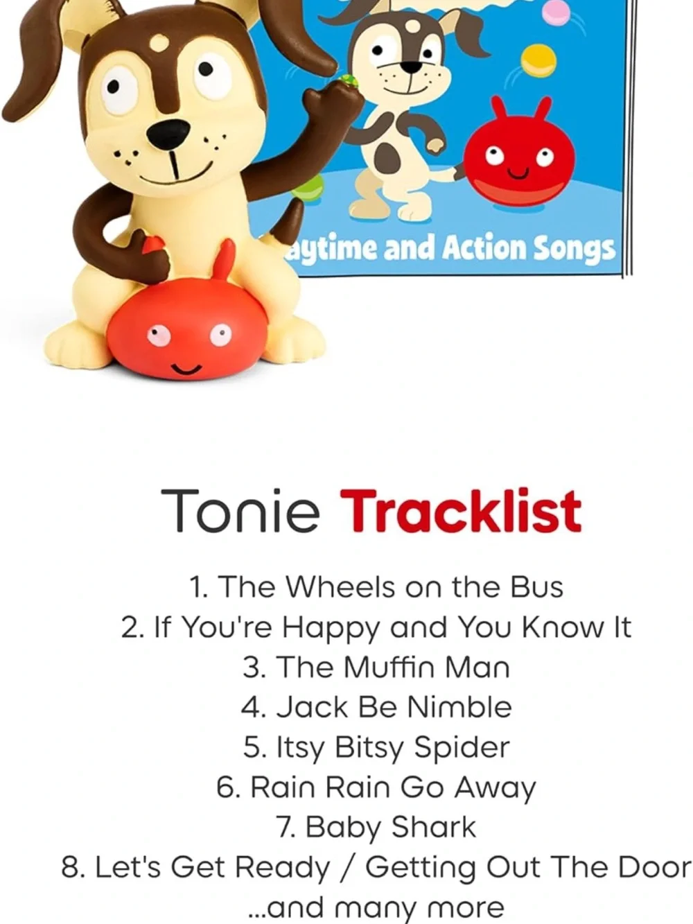 Tonies Favorite Children's Songs: Playtime Puppy Audio Toy Figurine